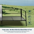 thumbnail image 4 of EAST OAK 4 Seats Outdoor Loveseat Set Patio Conversation Set Outdoor Furniture Sofa Set Grey, 4 of 7