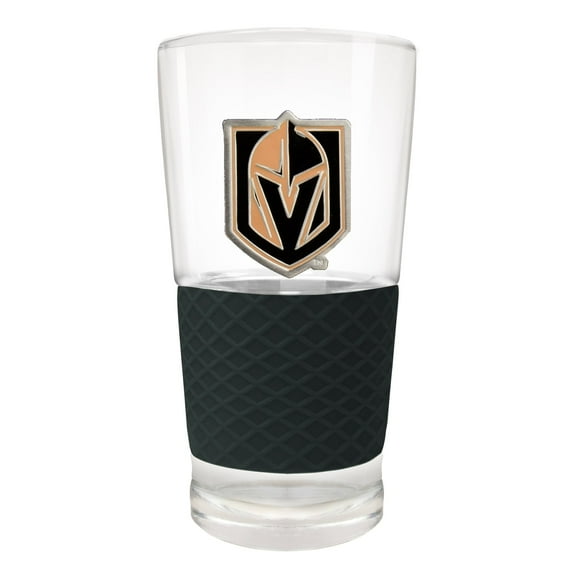 Vegas Golden Knights 22oz. Pilsner Glass with Silicone Grip