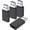 4Pack Black, variant on USB to USB C Adapter 2 Pack, USB-C Female to USB Male Adapter, Charger Converter Compatible for Apple Watch Ultra iWatch/iPhone/Pro Max Plus/Airpods/iPad 9 10 Air 5 Mini 6/Car/Samsung