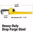 thumbnail image 2 of Tradespro 10 Inch Heavy Duty Pipe Wrench - 830910, 2 of 5