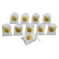 thumbnail image 4 of Darling Souvenir White Bird Easter Party Supplies Favor Bags Gift Pouches 15 Pieces, 4 of 5