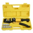 thumbnail image 3 of Terminal Crimper, 16 Dies Wire Crimper Wire Swaging Tool  Joint 180° Rotating 4-70mm² For Cable Wire Battery Lug, 3 of 8