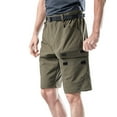 thumbnail image 4 of AHTJRT Mens Lightweight Breathable Quick Dry Hiking Cargo Shorts for Outdoor Activities and Fishing Green XL, 4 of 4