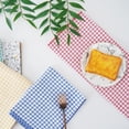 thumbnail image 6 of Extra Large Kitchen Towels 16x26 Inch - Premium Absorbent Cotton Dish Cloths Set, Colorful Gingham Tea Towels for Drying Dishes, Bar Mop & Household Cleaning Clearance, 6 of 7