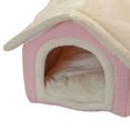thumbnail image 6 of DOLITY Cat Bed for Indoor Cats,Cat House Self Warming for Kittens, Cozy Semi Enclosed Pet Bed Cave Cat Tent for Winter Sleeping,Pink 40x35x38cm, 6 of 7