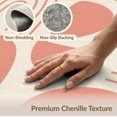 thumbnail image 6 of ODIKA 2'x3' Coral Cream Abstract Lines and Shapes Washable Accent Rug Modern Geometric Pattern with Minimalist Style Pet Friendly, Bedside Mat for Bedroom, Nursery, RV, 6 of 7