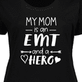 thumbnail image 4 of Inktastic My Mom is an EMT and a Hero Women's Plus Size T-Shirt, 4 of 5