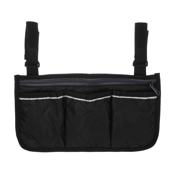 Organizador para Reposabrazos de Silla PATIKIL Impermeable Playa Negro