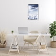 thumbnail image 3 of Stupell Industries Moon Phases Over Clouds Landscape Painting Gray Framed Art Print Wall Art, 16 x 24, 3 of 10