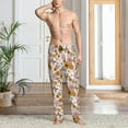 thumbnail image 2 of Balery Sunflowers And Butterflies Pantalones de pijama para hombre, pijama ultraligero, pantalón de descanso-XX-Large, 2 of 6