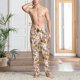 thumbnail image 2 of Fotbe Sunflowers And Butterflies Pantalones de Pijama para Hombre, Pantalones de Dormir, Pantalones de Casa con Cintura Ajustable y Bolsillos-3X-Large, 2 of 6