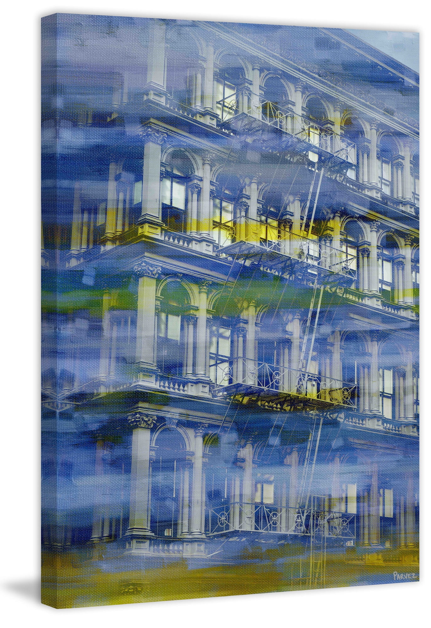 Parvez Taj "NYC Architecture" Print on Canvas