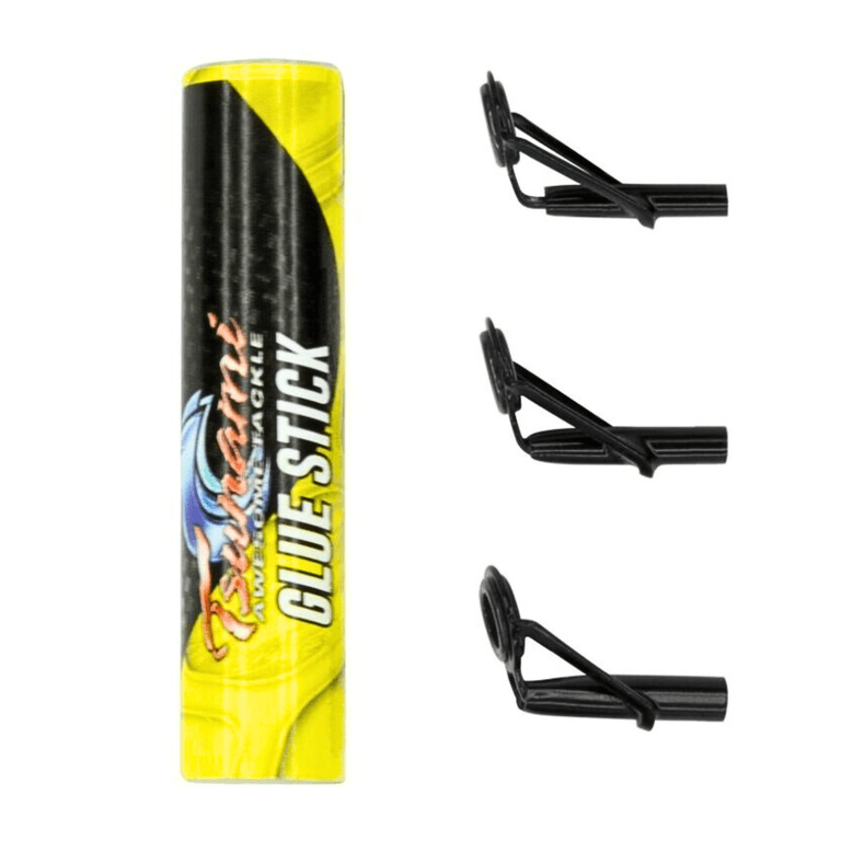 fishing rod tips walmart Tsunami Fishing Rod Tip Repair Kit with 3 Tips and Rod Cement