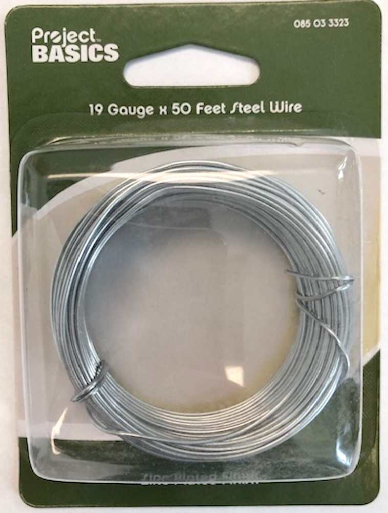Project Basics 085033323 50' 19 Gauge Steel Picture Hanging Wire