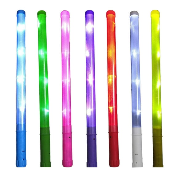 RUISINERY 18.5x1.18in Bright Lamp Light Stick Glowing Stick for Costume Flashing Bend Light Stick for Party