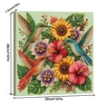 thumbnail image 2 of 2026 Luxury Bird Pearl Art DIY Kit,DIY Pearl Art Painting Kit for Adults, Elegant Birds and Flower Diamond Painting Kit with Frame, DIY Wall Decor Craft Kit for Home Decoration, 2 of 5