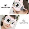 thumbnail image 3 of Shisuyan 1 Pc Adjustable Eye-shade Adorable Sleep Eye Mask Breathable Blindfold, 3 of 8