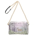 thumbnail image 2 of FORMRS Women Crossbody Purse with Chain Strap Vegan Leather Shoulder Handbag, Purple Deer, 2 of 7