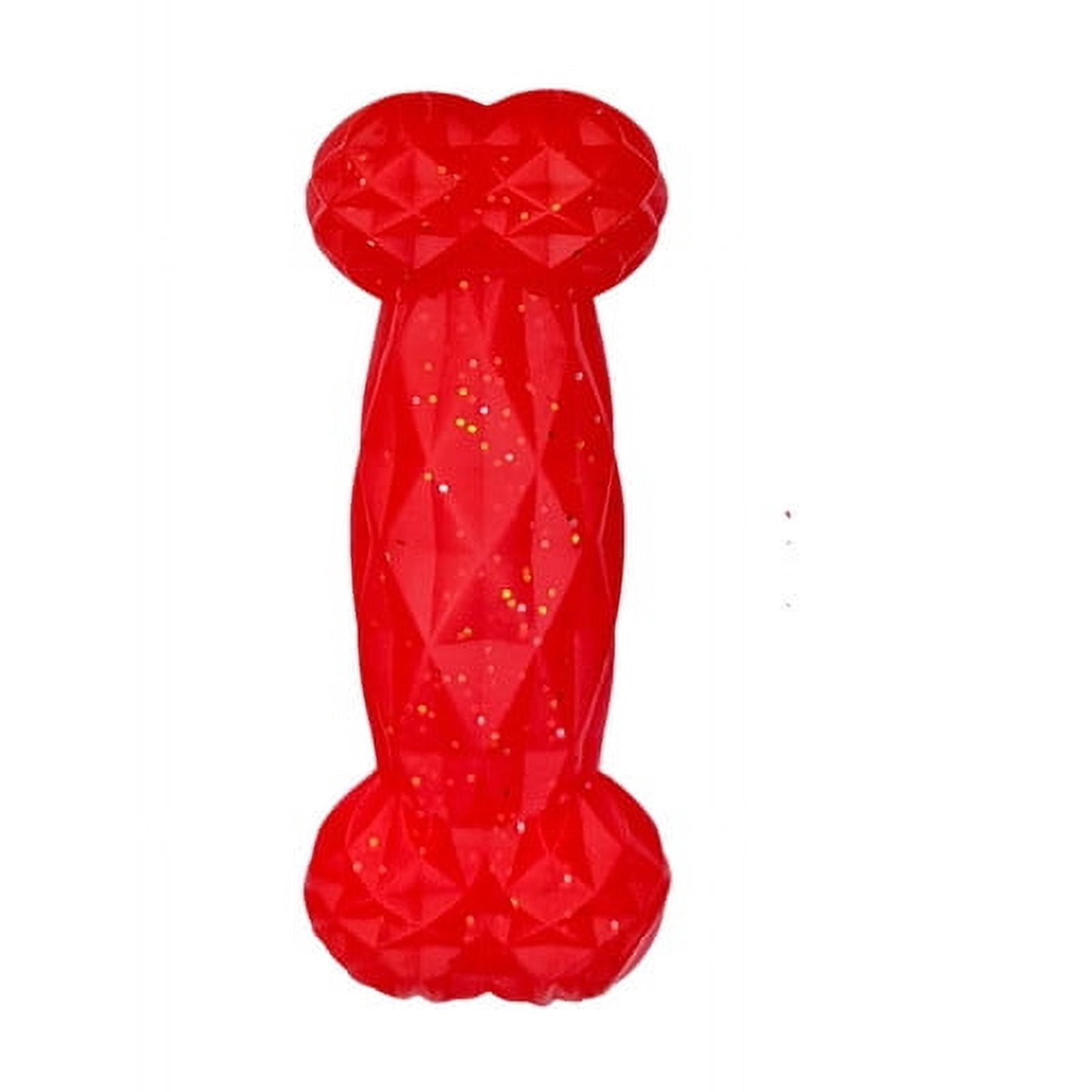 (2 pack) Vibrant Life Holiday 5-Piece Dog Toy Stocking Gift Set, Red, Chew Level 2