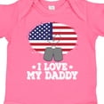 thumbnail image 4 of Inktastic I Love My Daddy Military Son Daughter Boys or Girls Baby Bodysuit, 4 of 5