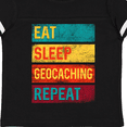 thumbnail image 4 of Inktastic Geocacher Adventure Eat Sleep Geocaching Repeat Boys or Girls Toddler T-Shirt, 4 of 5