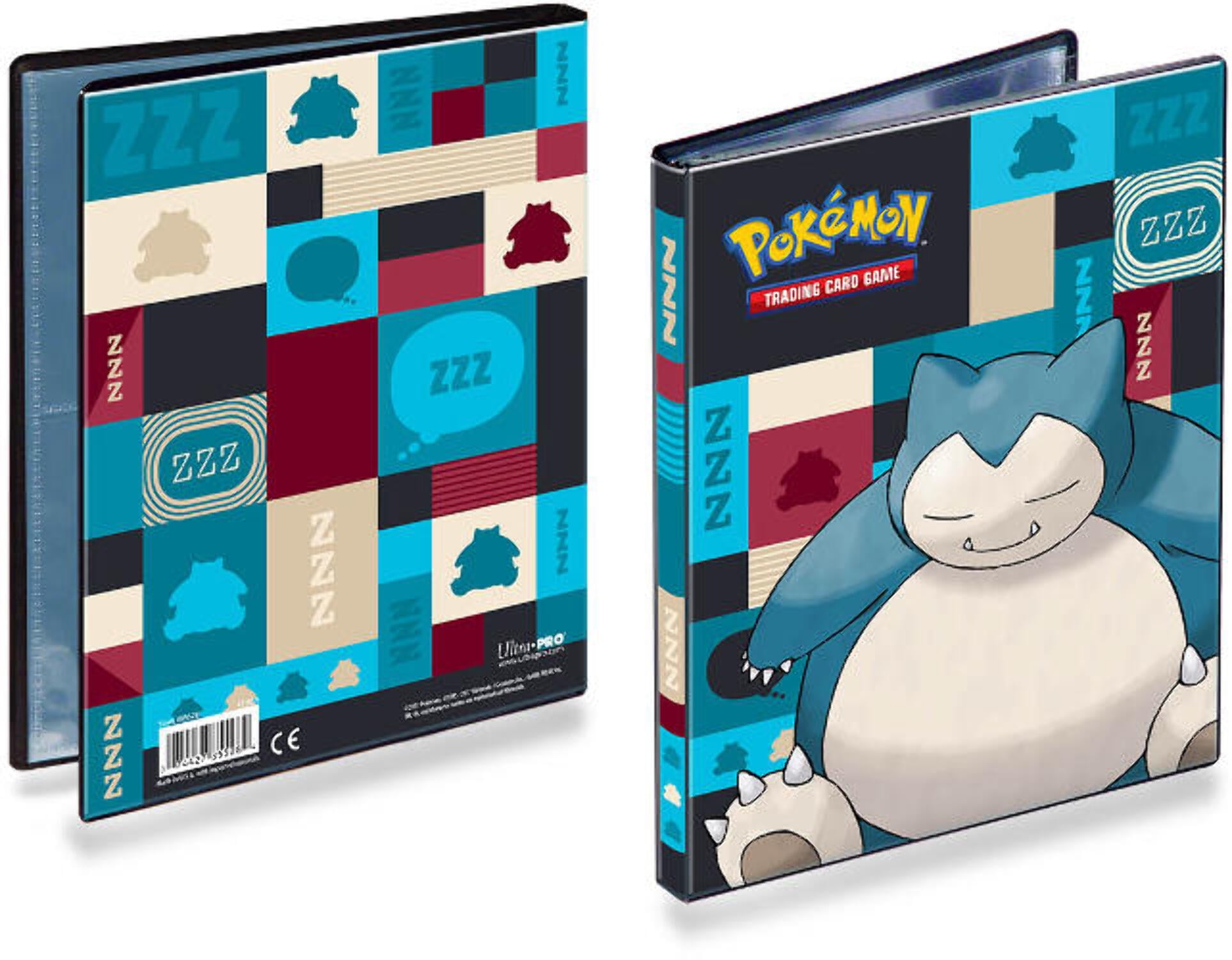 Ultra Pro ULP85528-P Binder Portfolio PKM Snorlax - 4 Pocket - Walmart.com