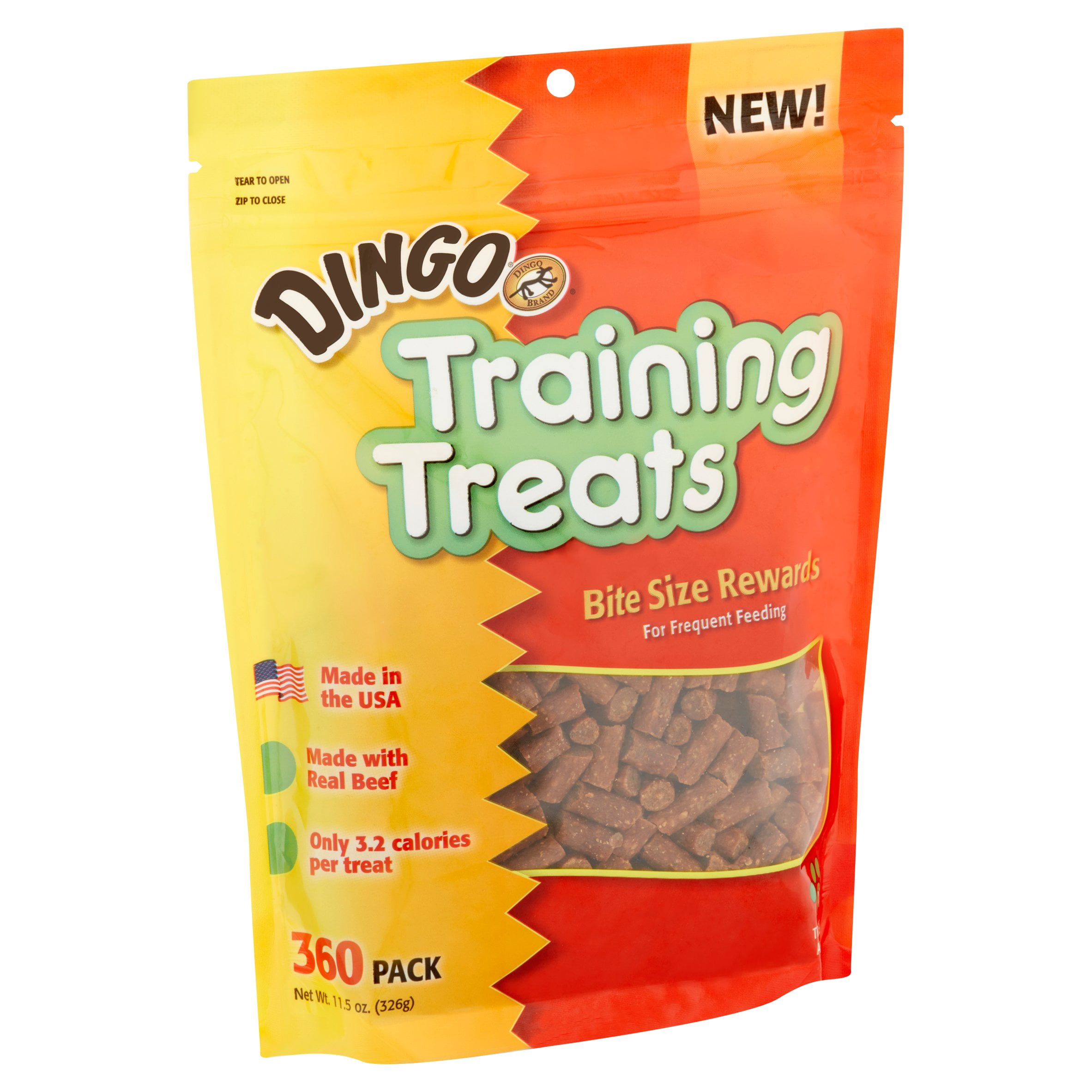 Dingo Soft & Chewy Beef & Chicken Training Treats, 360-Count