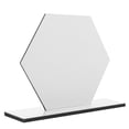 thumbnail image 1 of Cadre Photo Hexagonal Support de Photo Vierge Imprimable Cadre d'Affichage de Photo Souvenir DIY, 1 of 8