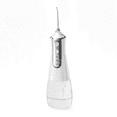 thumbnail image 1 of Limpiador de dientes inalámbrico blanco con 3 modos, 5 chorros, irrigador bucal Dental recargable, resistente al agua, para aparatos de viaje en casa JM, 1 of 5