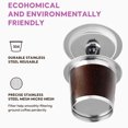 thumbnail image 3 of Reusable K Cup Coffee Filters, Stainless Steel Refillable Coffee Pod Capsules K Cups Filter Cup Single for Coffee Maker, 3 of 9