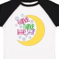 thumbnail image 4 of Inktastic Twinkle Twinkle Little Star with Yellow Moon Boys or Girls Toddler T-Shirt, 4 of 5