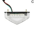 thumbnail image 5 of 12V Motorcycle Tail Rear Light Lamp Taillight Brake Lights Stop Turn, 5 of 7