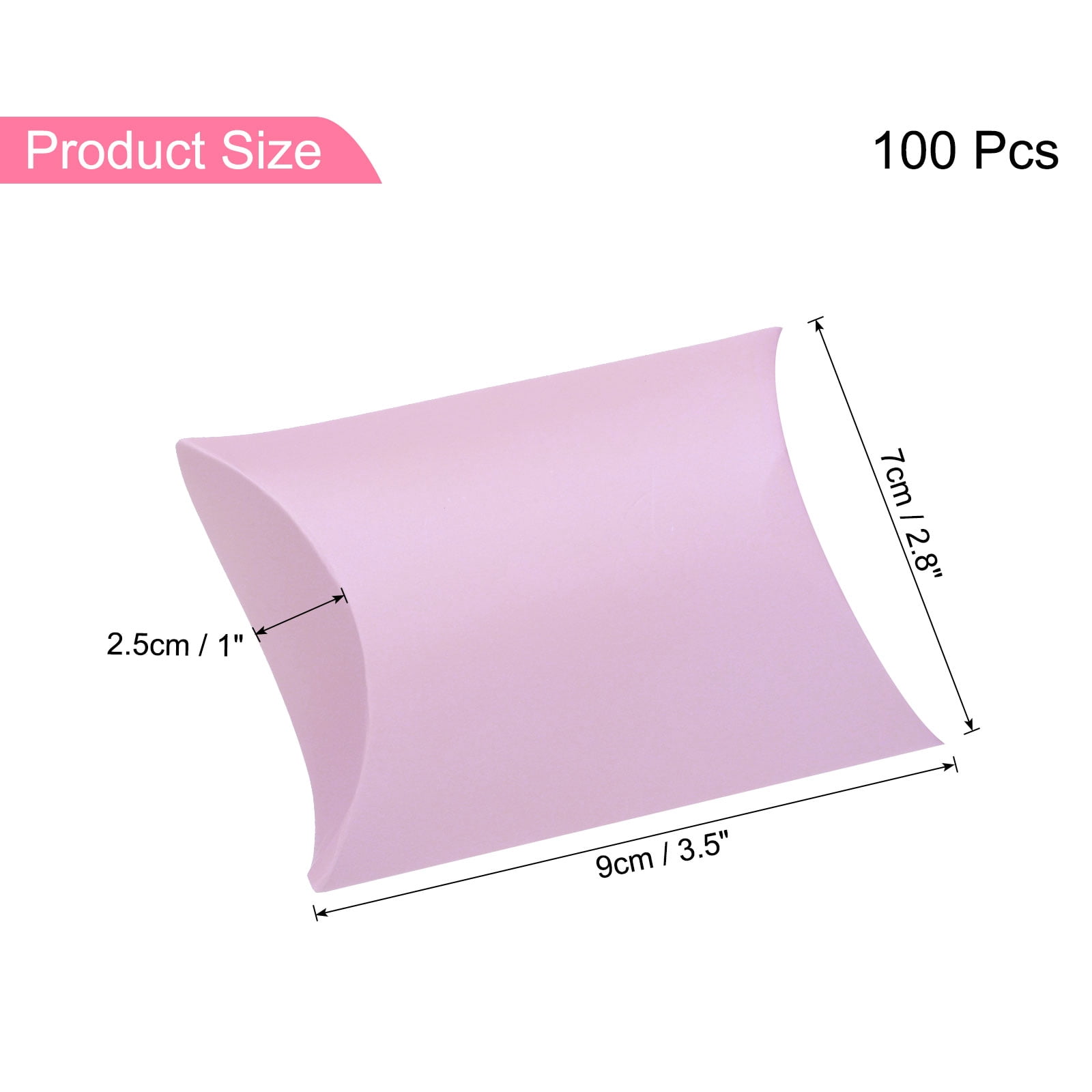 Unique Bargains Simple Gift Boxes with Ribbons Presents Paper Candy Favor Boxes Purple