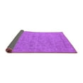 thumbnail image 2 of Ahgly Company Indoor Square Oriental Purple Industrial Area Rugs, 6' Square, 2 of 4