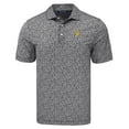 thumbnail image 2 of Men's Cutter & Buck Black Pittsburgh Pirates Pike Eco Flora Print Recycled Polo, 2 of 3