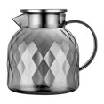 thumbnail image 2 of jifeng Pichet à Boisson avec Couvercle, Grand Alésage, Pichet en Verre pour Boisson Thé Glacé Lait 1500 ml, 2 of 9