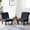 Gray, variant on Andeworld Upholstered Chair for Bedroom Living Room Chairs Indoor Accent Chair with Wood Legs Gray Fabric