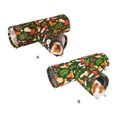 thumbnail image 4 of Methold Túnel para conejillos de indias, mascota perfecta para niños, lindo y juguetón, tamaño compacto, suministros para hámster, casa Hábitats y jaulas para animales pequeños Versión de invierno, 4 of 6