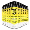 thumbnail image 3 of Raid Multi Insect Killer Aerosol Kills Ants Spiders Roaches and Flies No Lingering Chemical Odor Indoor and Outdoor Use 15 Ounce (Pack of 10), 3 of 5