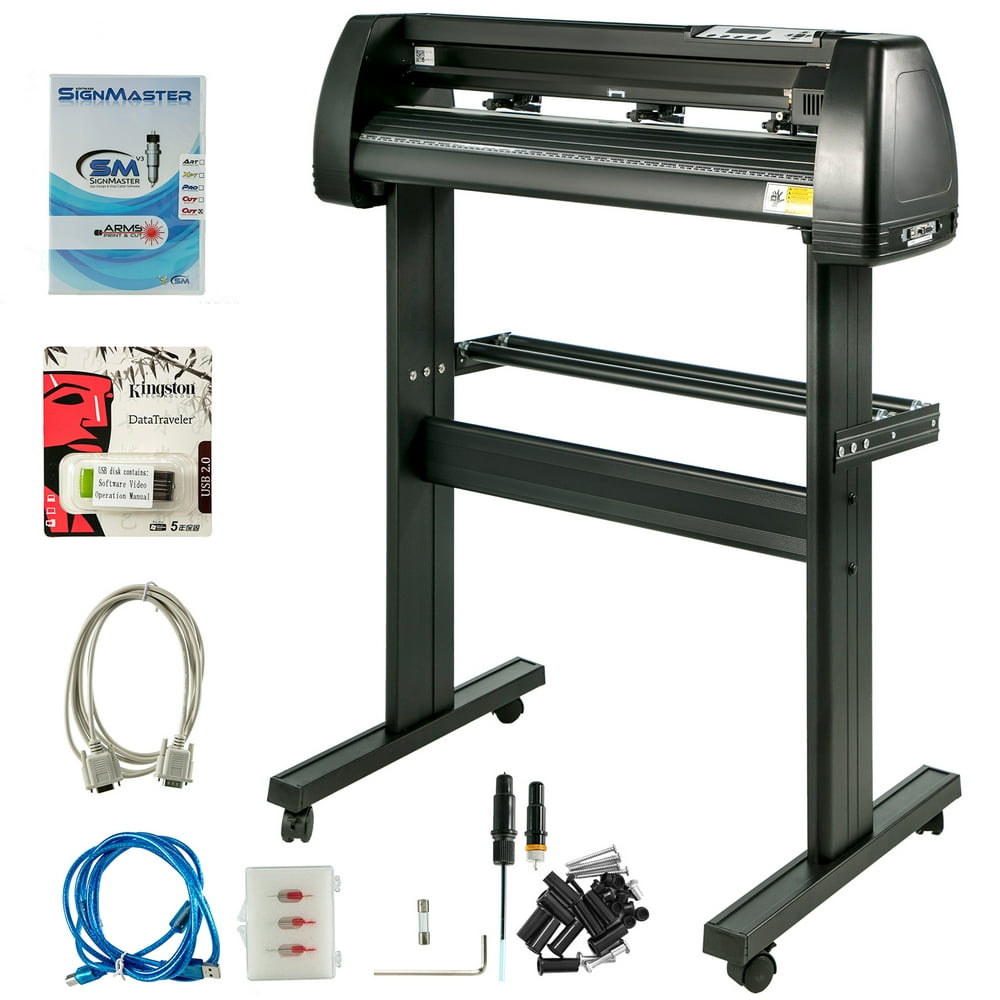 VEVOR 34 inch Vinyl Cutter, 870mm Cutting Plotter Machine, Signmaster ...