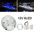 thumbnail image 5 of 1PC White Round Marine Boat LED Stern Light Cabin Deck Courtesy Light Waterproof, 5 of 5