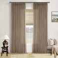 thumbnail image 1 of Cortinas TWODRAPES de lino con pliegues tipo pinch, 102 x 229 cm, 2 paneles, 1 of 9