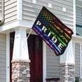 thumbnail image 4 of FLAGWIX American Flag, Pride Flag, Pride LGBT Flag, Outdoor Flags 29.5"x39.5", 4 of 5