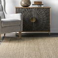 thumbnail image 5 of nuLOOM Elijah Farmhouse Seagrass Area Rug, 8' x 10', Elijah Dark Grey, 5 of 6