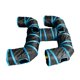 thumbnail image 2 of Túnel para gatos, escondite, actividad de entrenamiento, portátil, divertido gatito con pelotas, juguete interactivo para gatos, juguete con agujero Azul Negro, 2 of 8