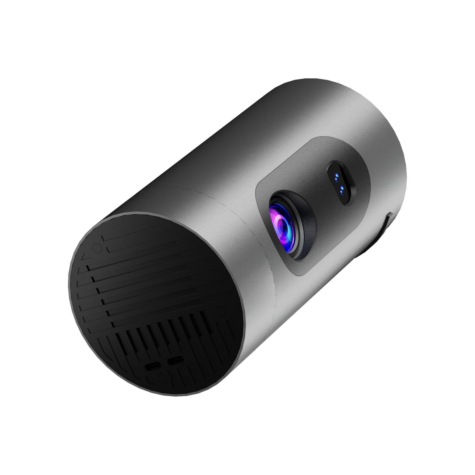 Uutvery 4K Supported Projector with Auto Focus, 1080P Full HD Portable Outdoor Movie Projector, Built-in Streaming and Wireless Casting, Eye Protection, for Home Theater