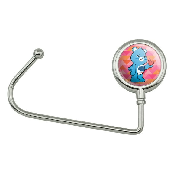 Care Bears: Unlock the Magic Grumpy Bear Purse Bag Hanger Holder Hook