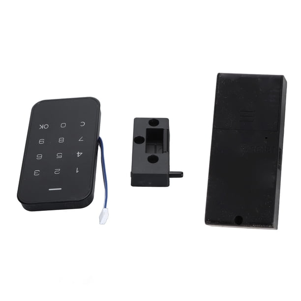 Cerradura Digital Sin Llave Para Gabinete, Kit De Cerradura Electrónica Para Gabinete De Respuesta Rápida, Acero Inoxidable ABS, Con Batería Para Armarios