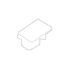 Genuine OE Ford Dashboard Panel Cap - 9L3Z-25044F58-AB