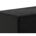 thumbnail image 3 of Black Fireplace Tv Table With Doors And Flame Control For 85" Tvs Modern Console Heating Shelves 85 Inch, 3 of 3